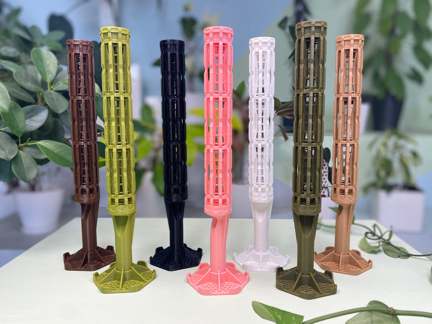 1.25″Φ/Small Pro Series Plant Poles: Enhance Your Space with the Ultra-Sturdy Extendable Boho Designer Moss Pole by OrchidBox