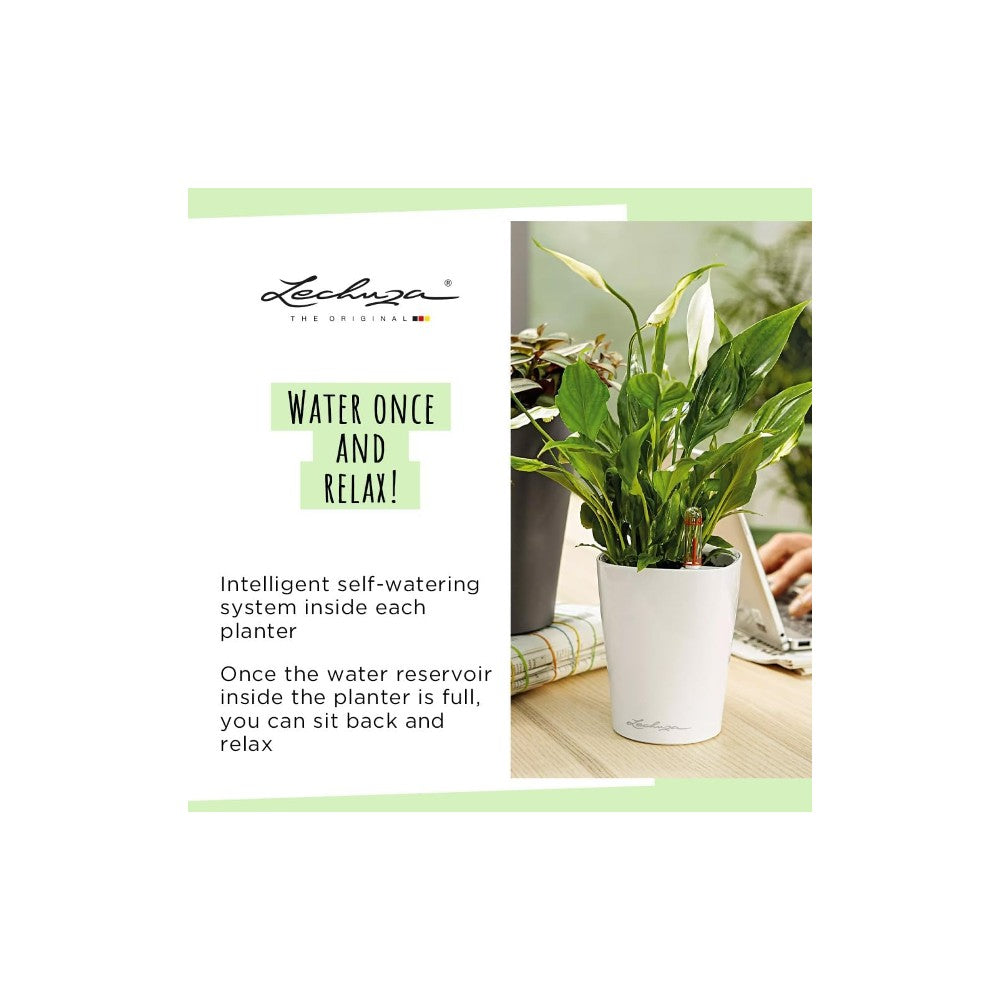 lechuza indoor planter Lechuza DELTINI Table planters
