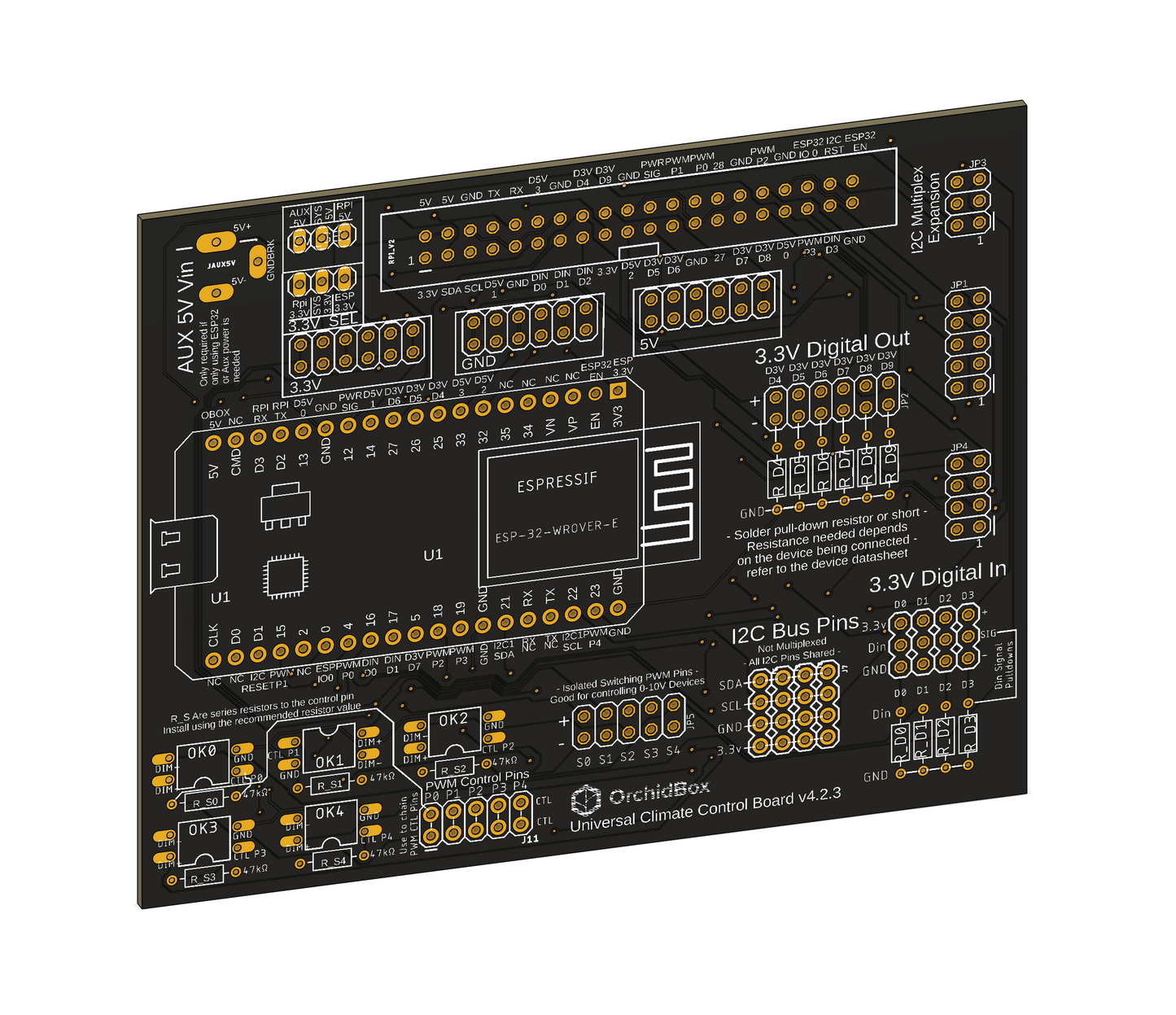 OrchidBox Universal Climate Control Board